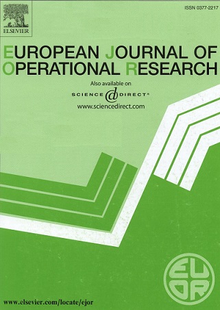 European Journal of Operational Research 256 (2017) 412–429