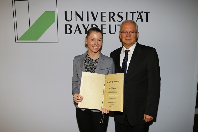 Preis der Stadt Bayreuth an Frau Dr. Carolin Köhler